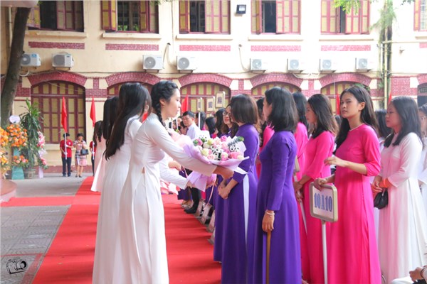 Chào đón năm học mới tại Trường THPT Trần Phú - Hoàn Kiếm